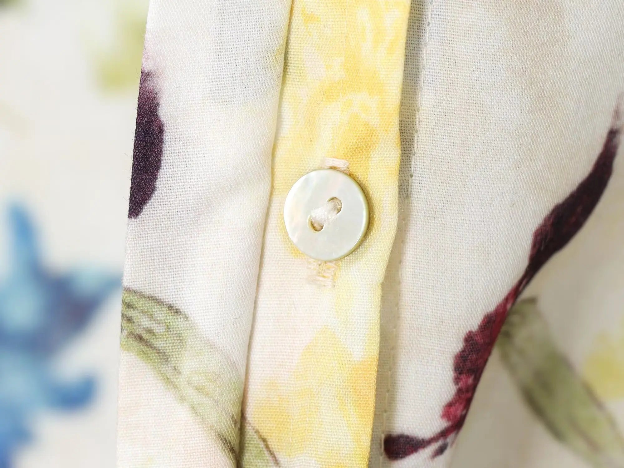 Ladies Printed Shirt New Women's Fashion Printed Long Standing Collar Casual Loose Round Neck Regular Fit Shirt