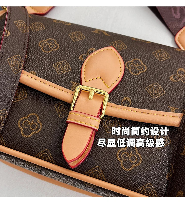 Luxury Ladies Shoulder Bag Premium Leather Crossbody Handbags Designer Tote Messenger Purse Classic Elegant Brand