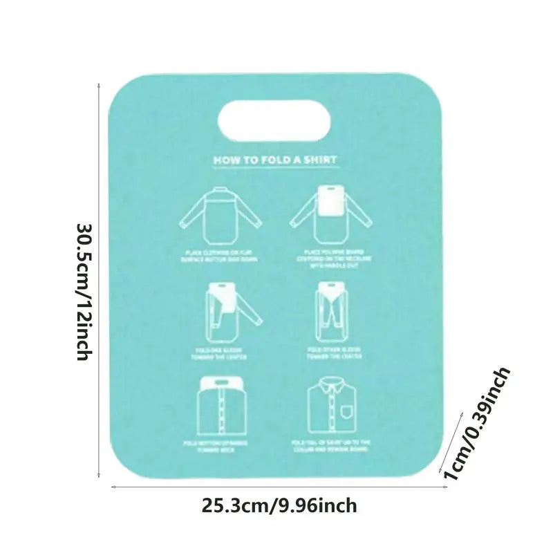 Creative Clothes Folding Board T Shirts Dress Folder Closet Fold Organizer Quick Save Time Household supplies Lazy Shirt Folder