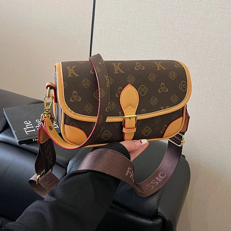 Luxury Ladies Shoulder Bag Premium Leather Crossbody Handbags Designer Tote Messenger Purse Classic Elegant Brand