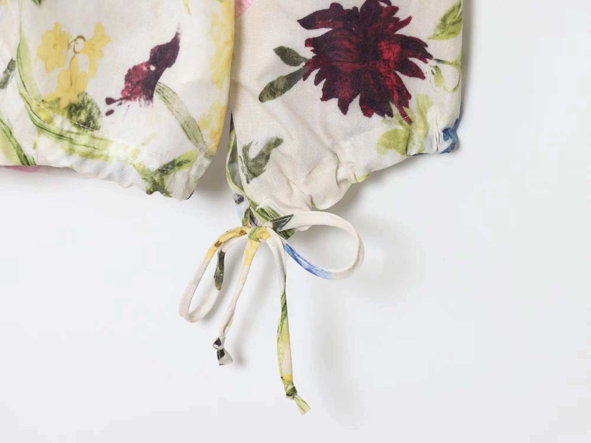 Ladies Printed Shirt New Women's Fashion Printed Long Standing Collar Casual Loose Round Neck Regular Fit Shirt