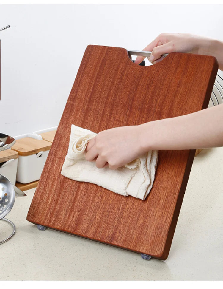 Ebony Household Chopping Board Antibacterial And Mildew-Proof Household Solid Wood Chopping Board Kitchen Special Double-Sided