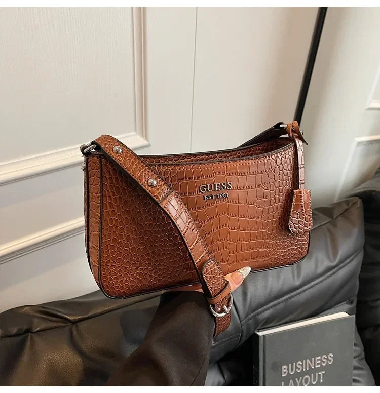 Luxury-Look 2025 Underarm Bag, Detachable Strap, Large Capacity Shoulder/Handheld, Fashionable