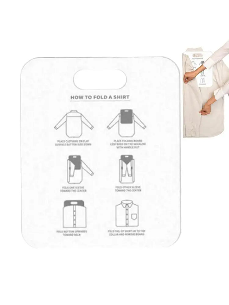 Creative Clothes Folding Board T Shirts Dress Folder Closet Fold Organizer Quick Save Time Household supplies Lazy Shirt Folder