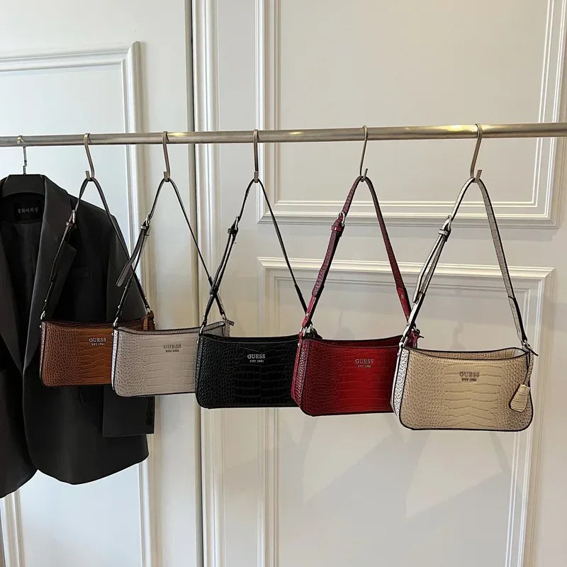 Luxury-Look 2025 Underarm Bag, Detachable Strap, Large Capacity Shoulder/Handheld, Fashionable