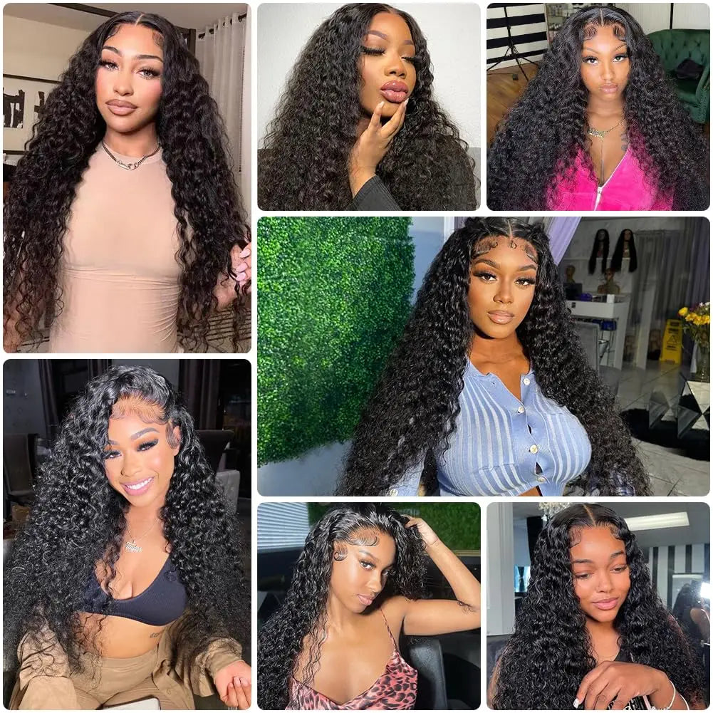 180 Density Glueless Wig Ready To Wear 13X6 Straight Frontal Wig Pre Plucked 4x4 Closure Wig 360 Hd Lace Front Human Hair Wig