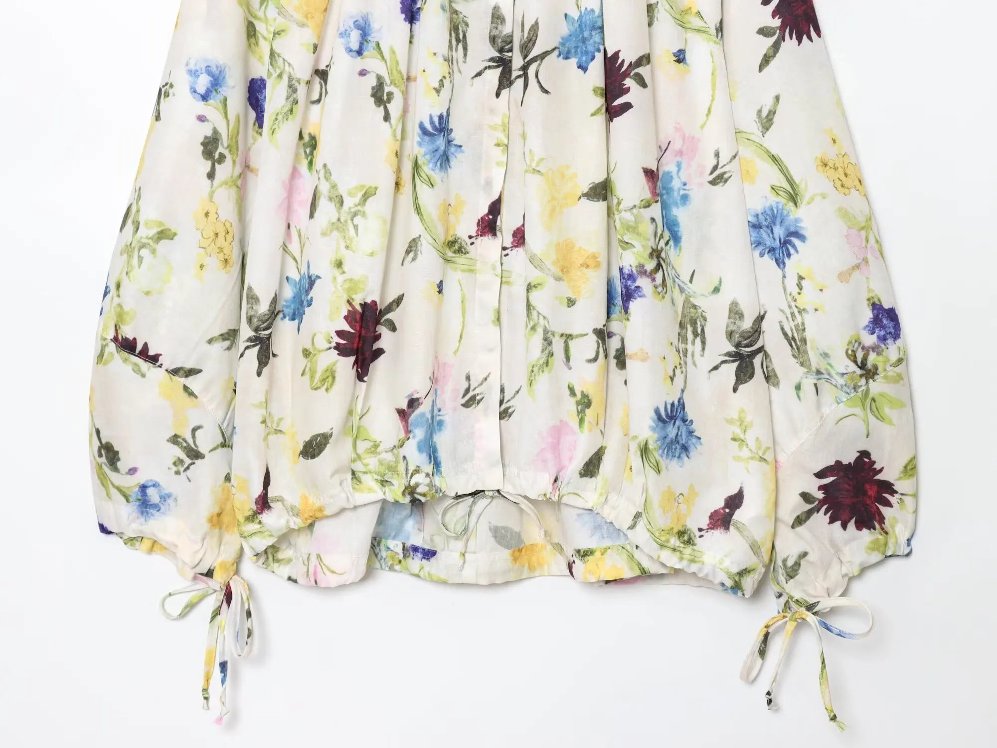 Ladies Printed Shirt New Women's Fashion Printed Long Standing Collar Casual Loose Round Neck Regular Fit Shirt