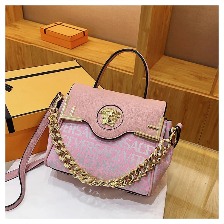 Luxury Brand Famous Designer Women Handbag Leather Shoulder Bag Crossbody Elegant Durable Accessory