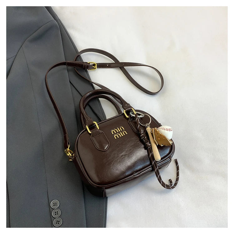 Luxury Women's Shoulder Bag, Leather Crossbody Bag For Ladies With Famous Designer Elegant Practical Design