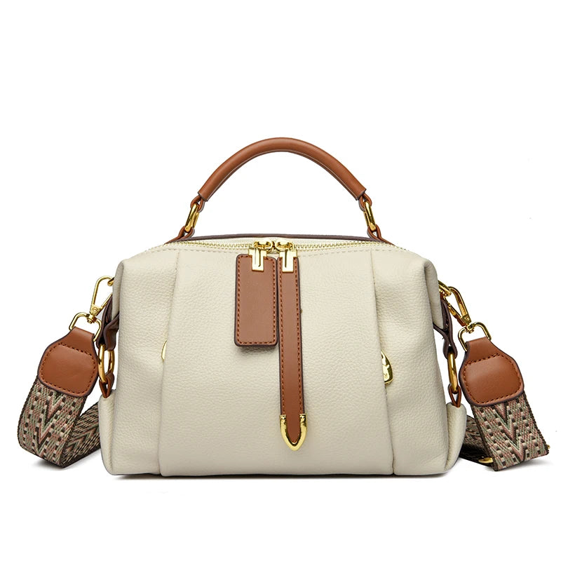 Luxury Designer Leather Shoulder Crossbody Bags for Women 2025 High Quality Ladies Fashion Handbags Female Messenger Sac A Main