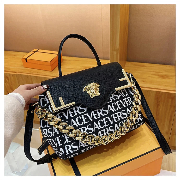 Luxury Brand Famous Designer Women Handbag Leather Shoulder Bag Crossbody Elegant Durable Accessory