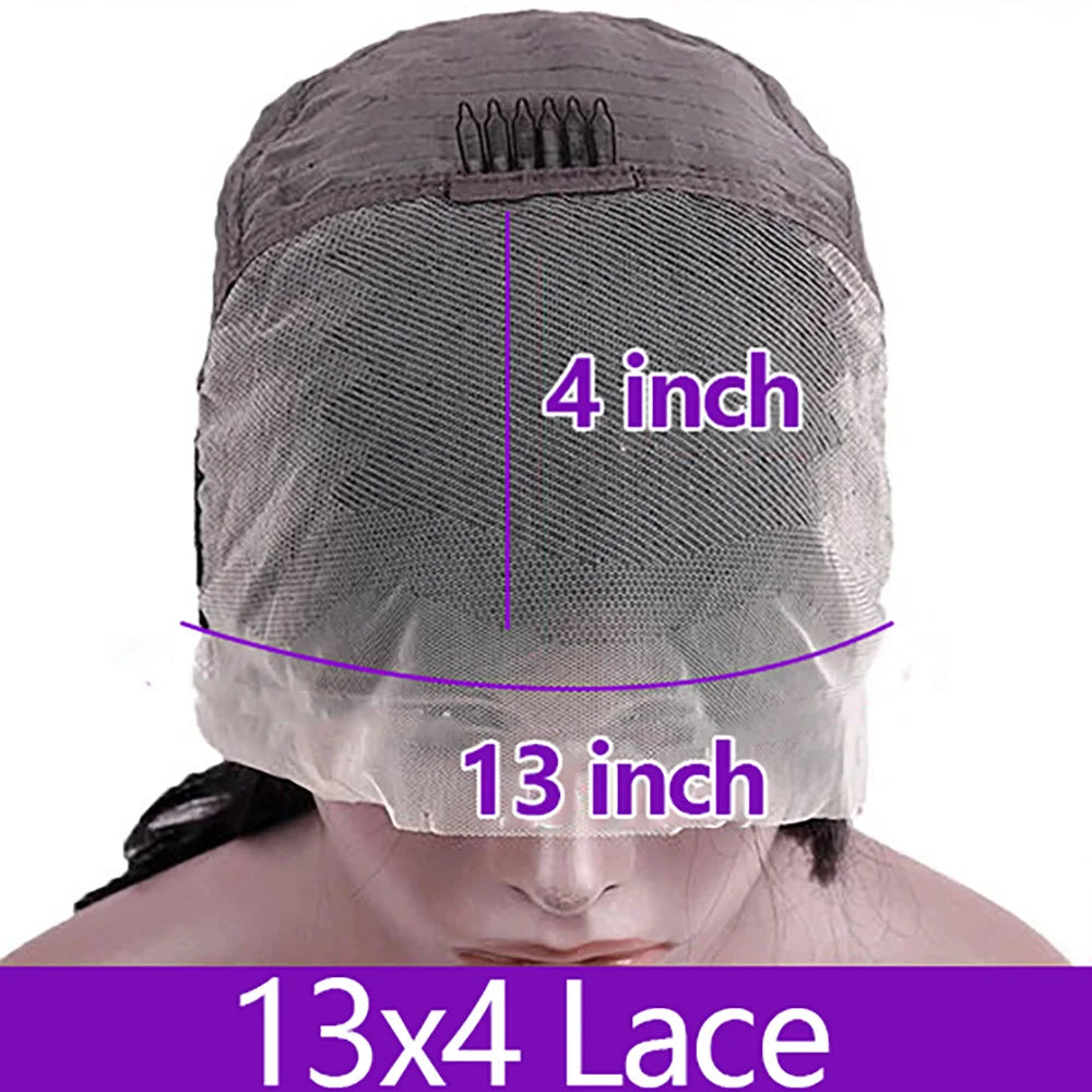 P4/27 Highlight Straight Honey Blonde 13x6 HD Lace Frontal Human Hair Wigs 200 Density 46 Inch Human Hair Wigs For Women