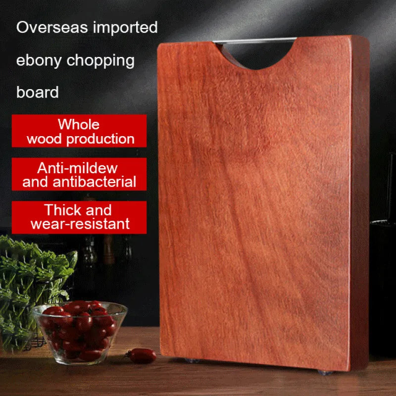 Ebony Household Chopping Board Antibacterial And Mildew-Proof Household Solid Wood Chopping Board Kitchen Special Double-Sided