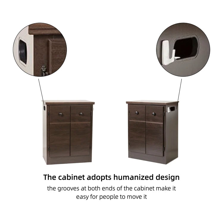 Mahogany Sleep Equipment Nightstand