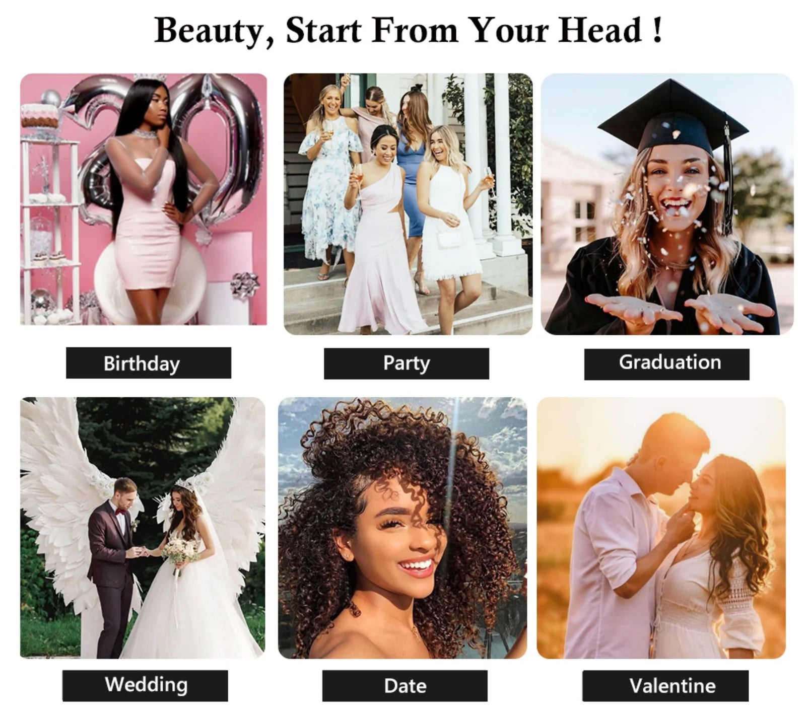 Ginger Brown Wig Long Curly Wavy Synthetic Middle Part Loose Deep Wave Auburn Colored 13X4 Frontal Wigs for Women Daily Party