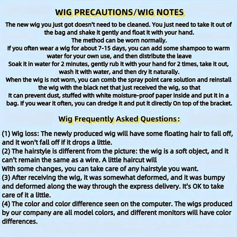 Wig strap one-water corrugated half-set synthetic wig light breathable curly patch suitable for daily wear