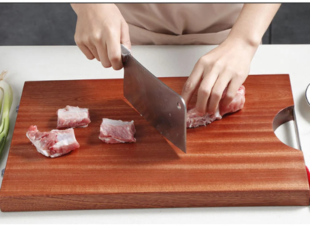 Ebony Household Chopping Board Antibacterial And Mildew-Proof Household Solid Wood Chopping Board Kitchen Special Double-Sided
