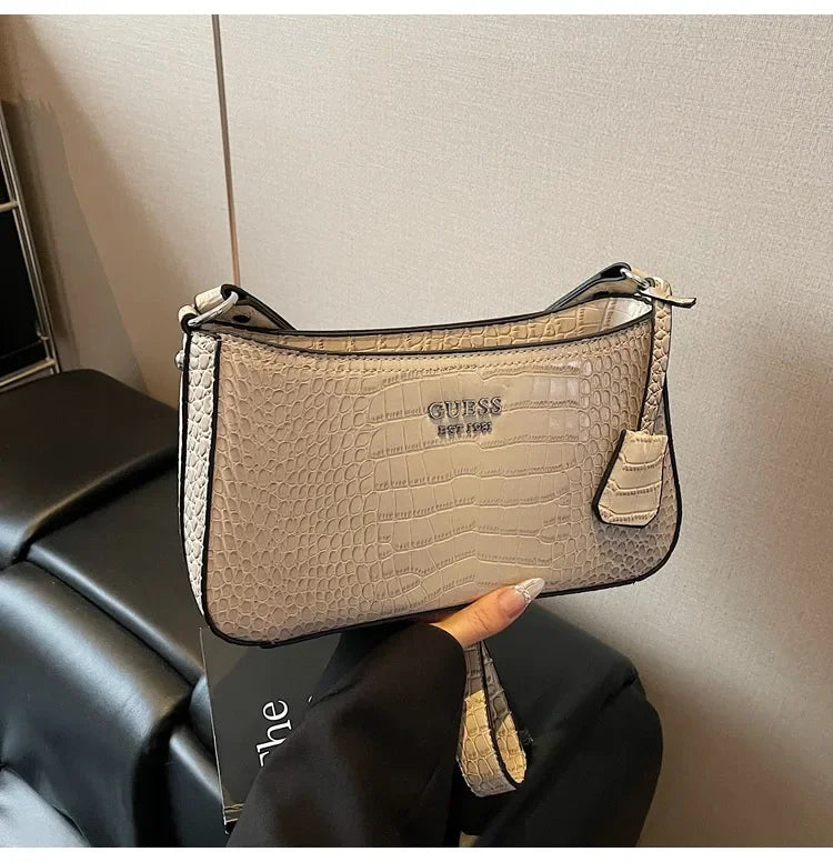 Luxury-Look 2025 Underarm Bag, Detachable Strap, Large Capacity Shoulder/Handheld, Fashionable