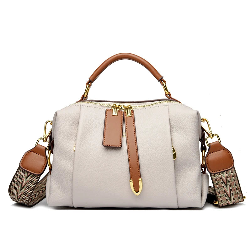 Luxury Designer Leather Shoulder Crossbody Bags for Women 2025 High Quality Ladies Fashion Handbags Female Messenger Sac A Main