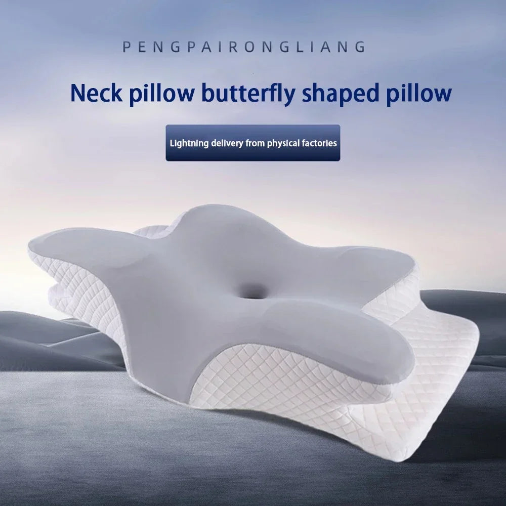 Memory Foam Pillow, Slow Rebound Neck Pillow, Pain Relief, Sleep Pillow