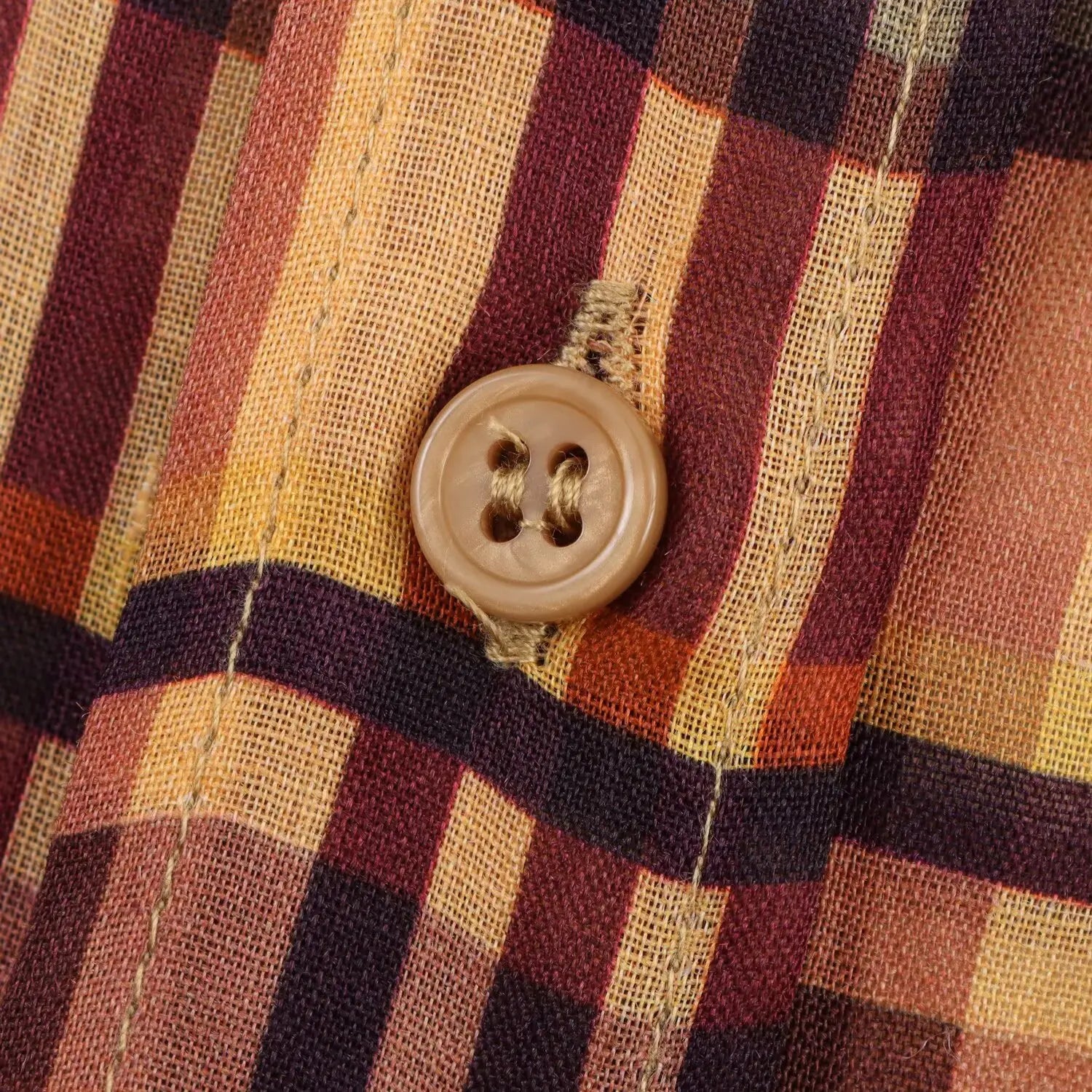 Ladies shirt 2025 new women's linen plaid shirt fashionable and elegant single-breasted design