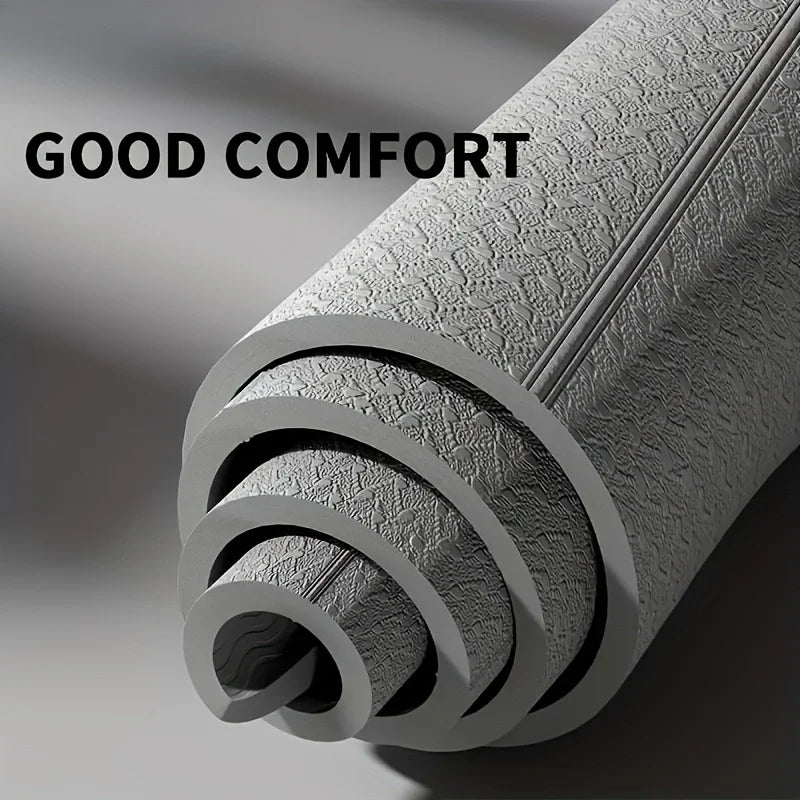 Foldable Yoga Mat Mute Eco Friendly Folding Travel Fitness Exercise Double Sided Non-Slip For Pilates & Floor Workouts Dance