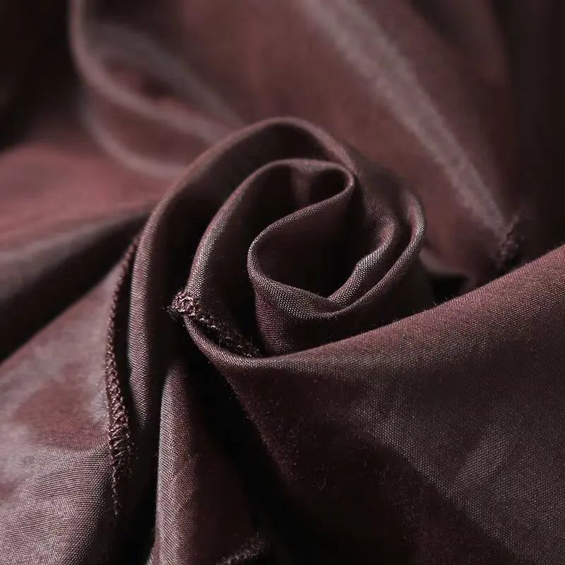 Women's clothing 2025 summer new products European and American fashion versatile minimalist design casual tulle skirt