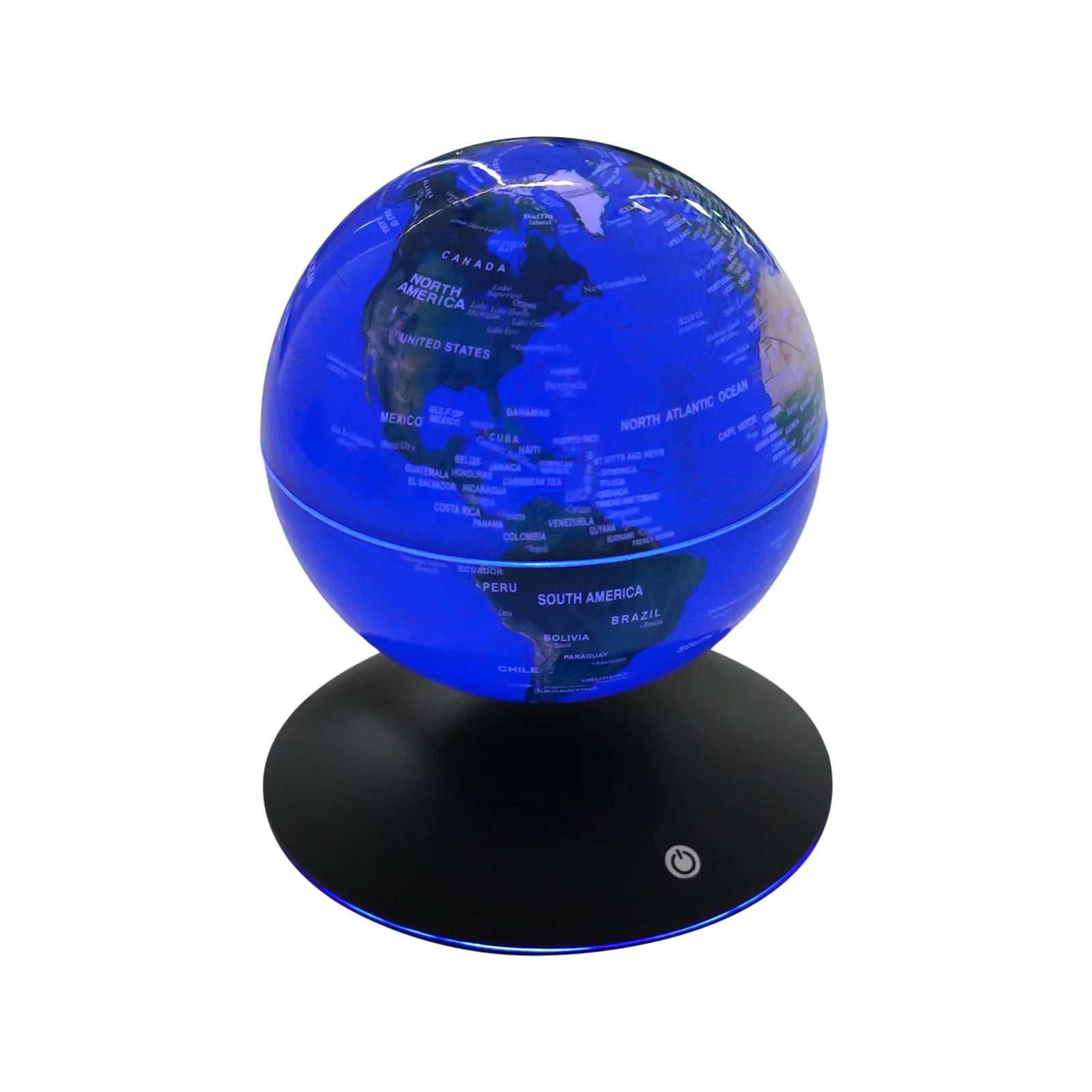 6 Inch Suspended Luminous Rotation Office Decoration Magnetic Levitation Globe Automatic Rotation of 360 Degrees Novelty Gift