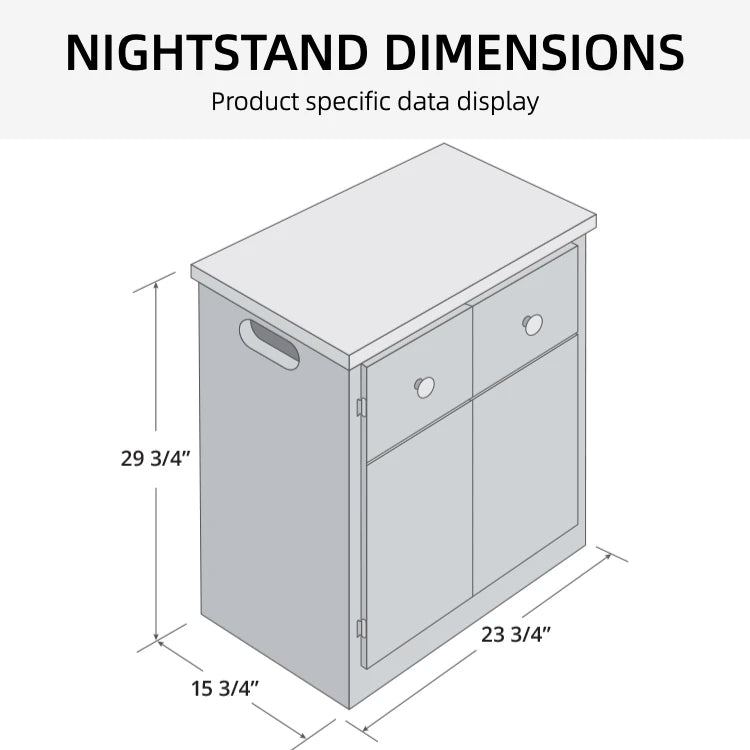 Mahogany Sleep Equipment Nightstand