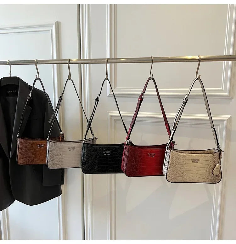 Luxury-Look 2025 Underarm Bag, Detachable Strap, Large Capacity Shoulder/Handheld, Fashionable