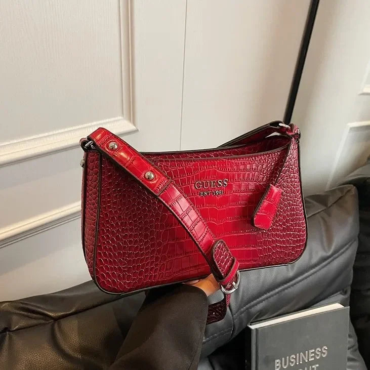 Luxury-Look 2025 Underarm Bag, Detachable Strap, Large Capacity Shoulder/Handheld, Fashionable