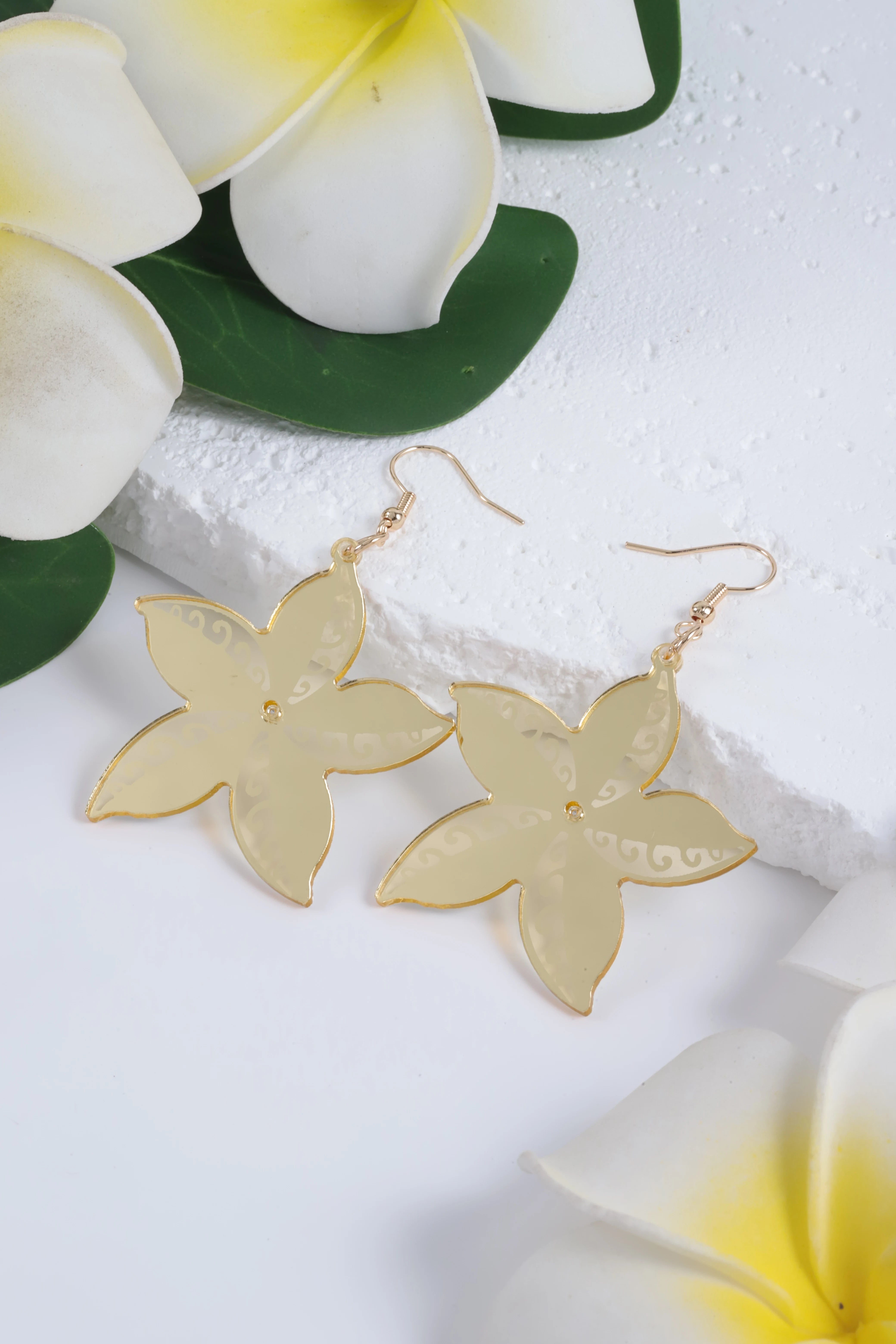 Hawaiian Acrylic Australia Designer Earrings Earring Accessories African Polynesian Jewelry Earring Women's Earrings for Women