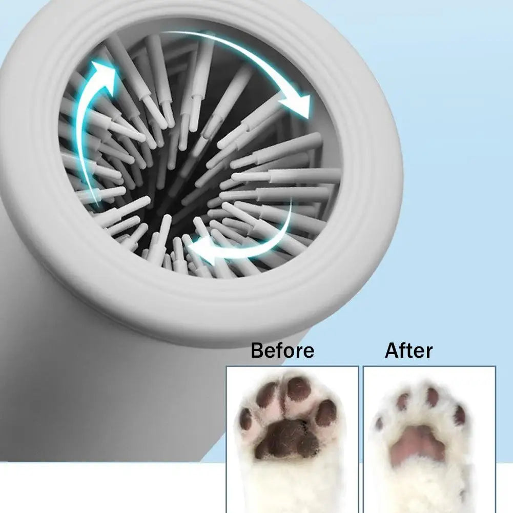 Pet Feet Washer Electrical Pet Paw Cleaner Automatic Pet Foot Cleaning Cup Portable Quick Low Noise Dog Cat Paw Cleaner