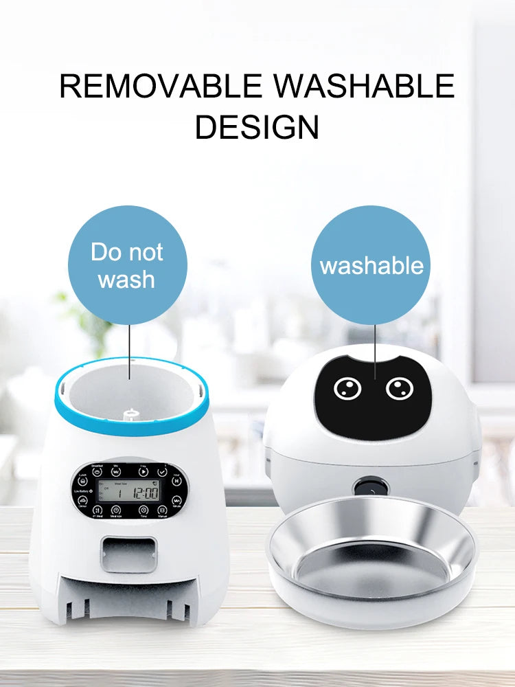 1PC Intelligent Pet Feeder - Cat And Dog Feeding Device - Automatic And Precise Feeding Intelligent Feeder