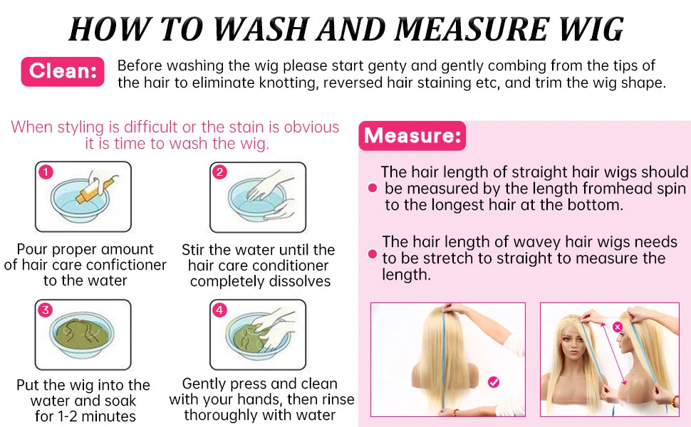 HD Transparent 613 Blonde Straight 13x5 13x6 Lace Front Human Hair Wigs For Women Colored Lace Frontal Wig PrePlucked Brazilian