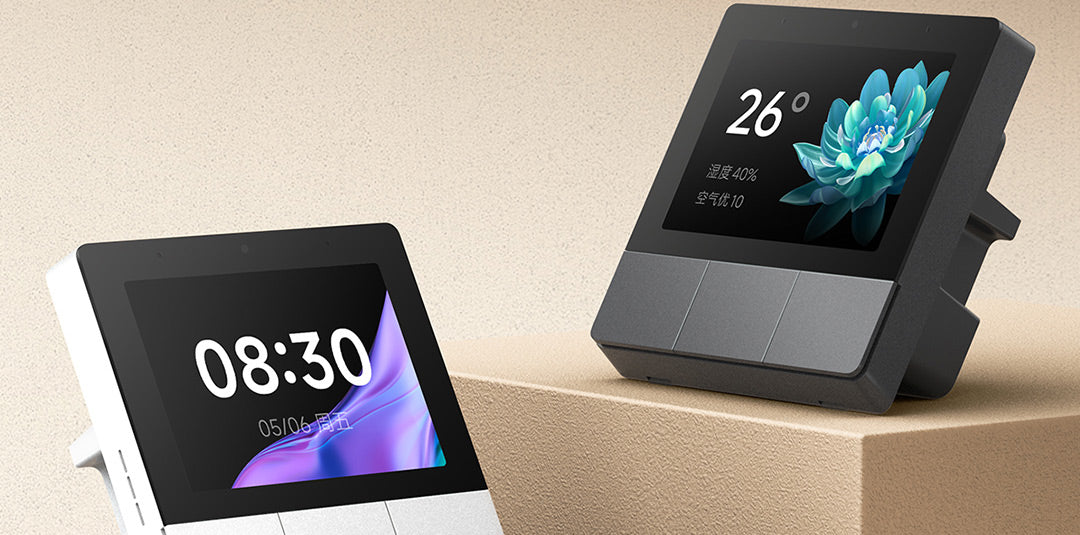 Xiaomi Smart Home Panel 3.32 inch Touch Screen Bluetooth Mesh Gateway Traditional 86 spec UI Custom Interaction Work with mihome