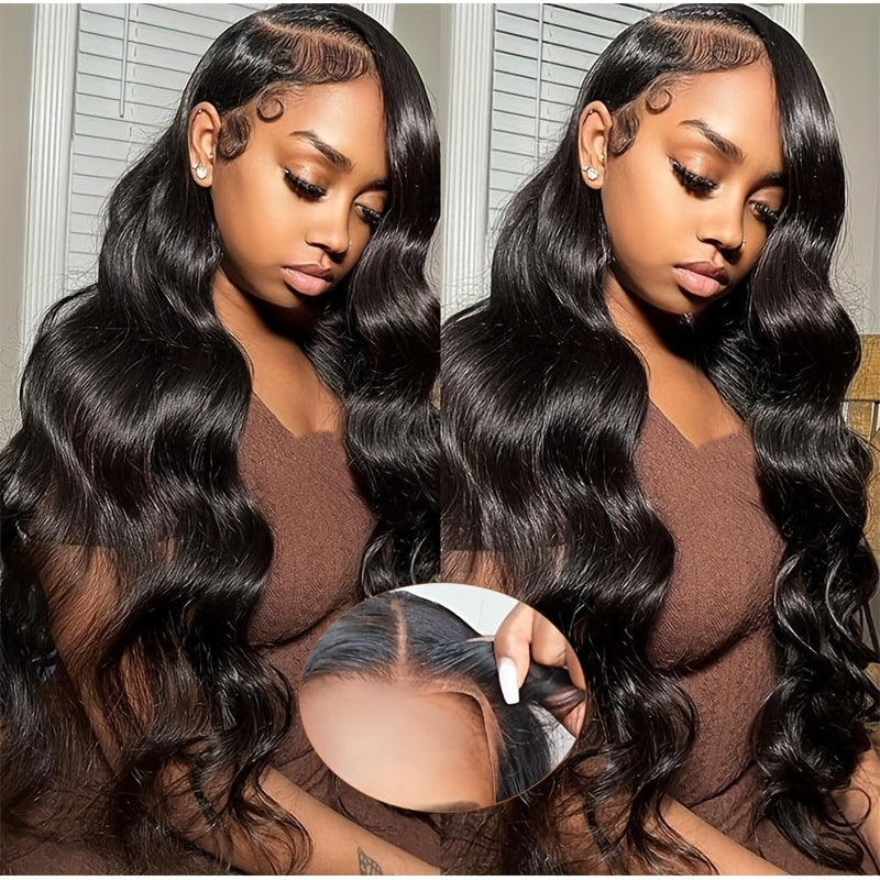 200 Density 13X6 Glueless Wigs Human Hair Pre Plucked Pre Cut Bye Bye Knots 13x6 HD Lace Frontal Wigs Human Hair Body Wave Lace Front Wigs Human Hair For Women 3 Seconds To Wear For Beginners