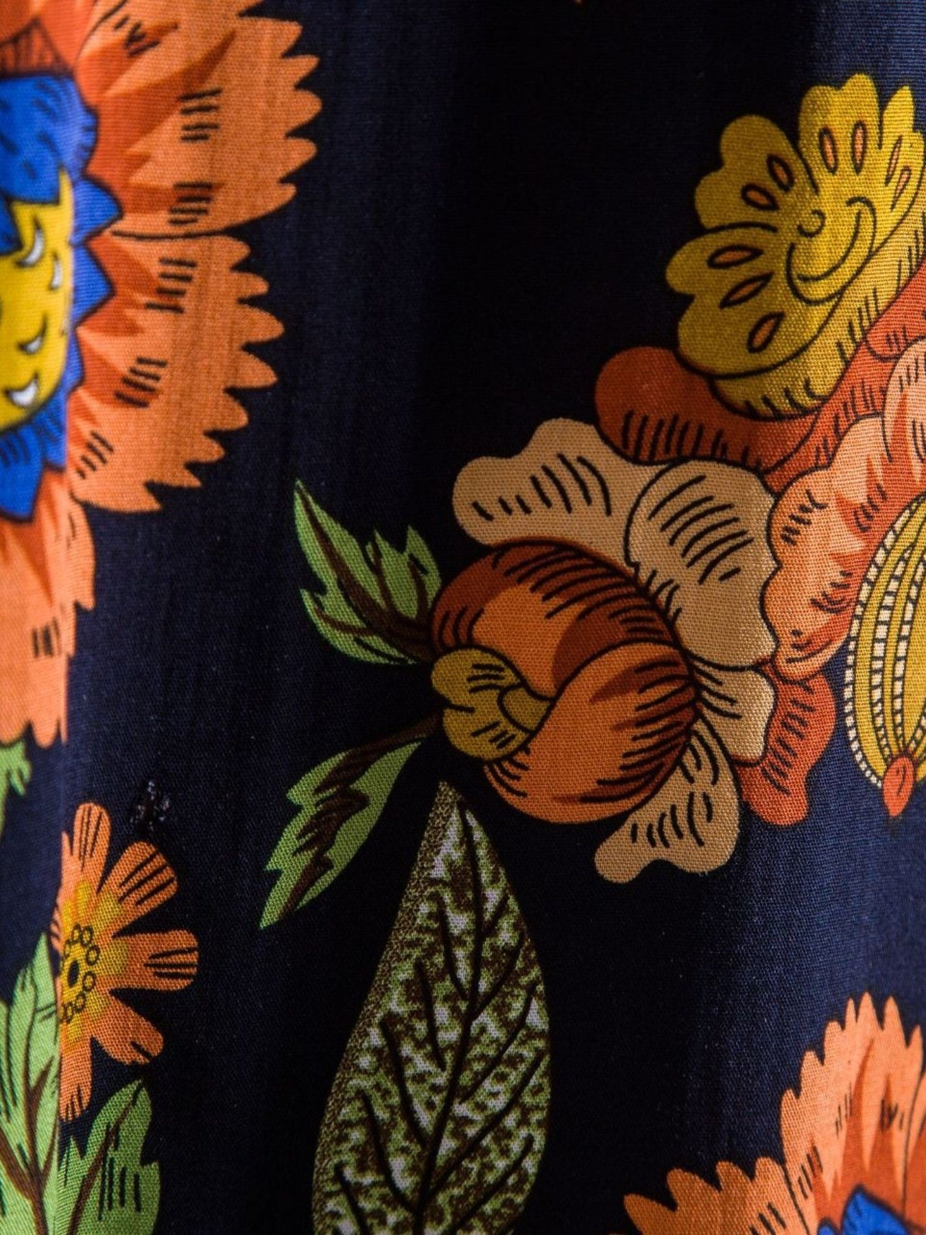 Stylish Mens Floral Short Sleeve Shirt - Breathable Cotton Blend, Relaxed Fit, Lapel Collar, Button Front, Hand Washable - Perfect for Casual Summer Outings