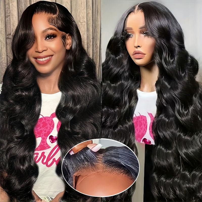 200 Density 13X6 Glueless Wigs Human Hair Pre Plucked Pre Cut Bye Bye Knots 13x6 HD Lace Frontal Wigs Human Hair Body Wave Lace Front Wigs Human Hair For Women 3 Seconds To Wear For Beginners