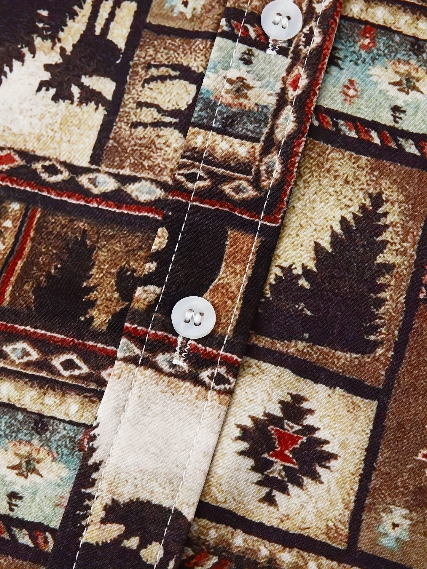 Mens Palm Tree & Lobster Paradise Short Sleeve Hawaiian Shirt - Lightweight, Comfortable, Perfect for Summer Beach Vacations