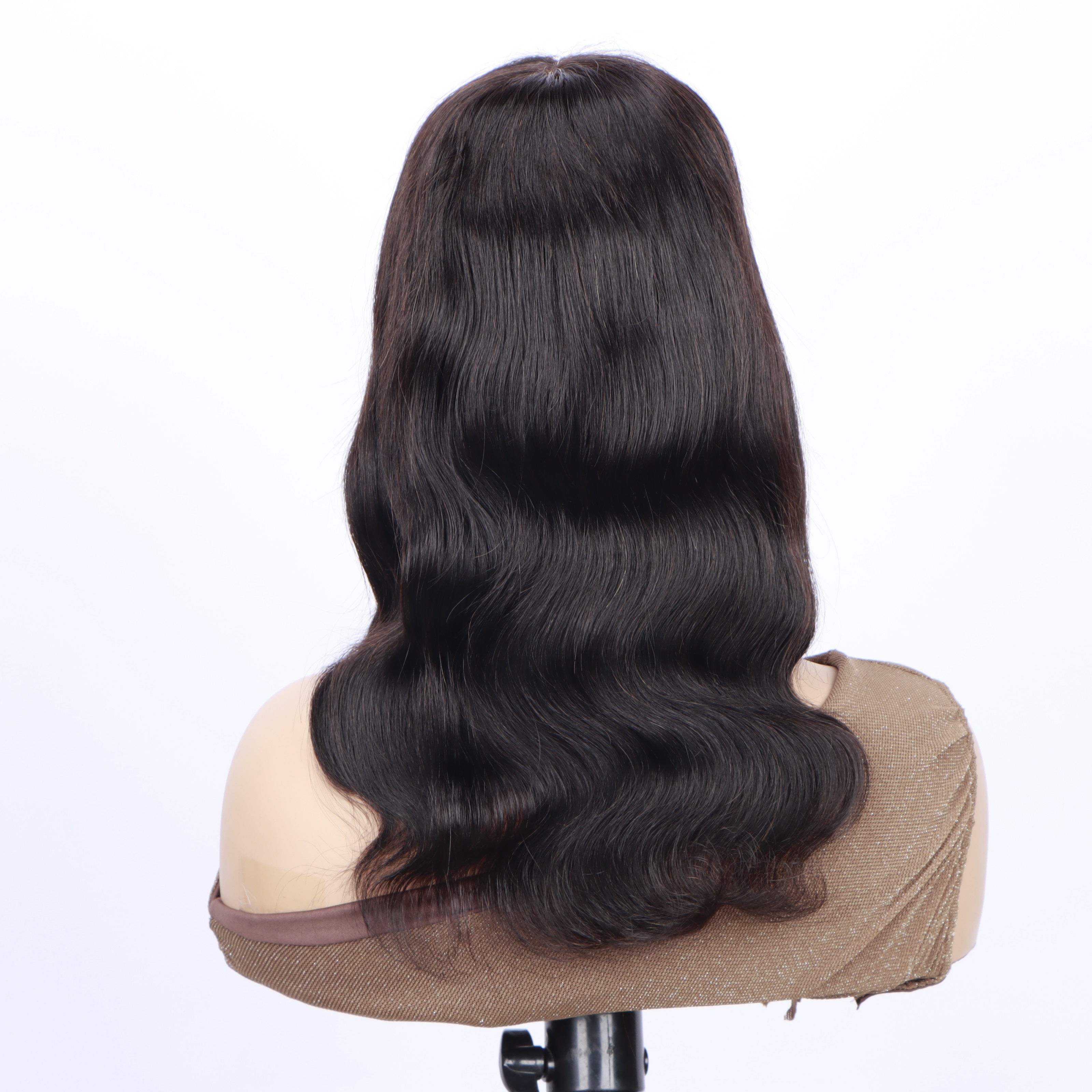 Glueless Body Wave Bob Wig 13X4 Transparent Lace Frontal Wig Brazilian Human Hair Wigs For Women 180% Density