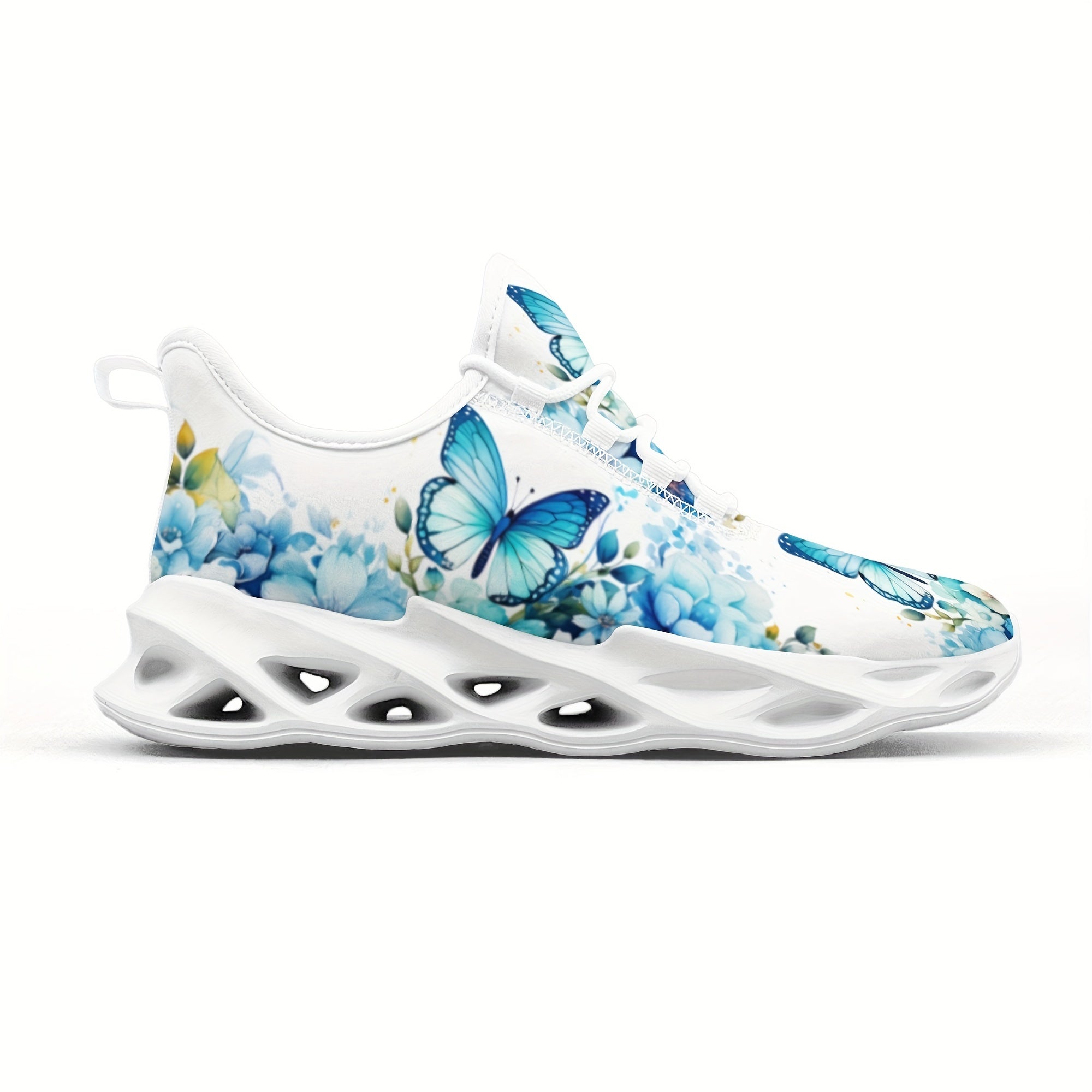 Trendy Butterfly Theme Ladies' Shoes - Thick Sole, Lightweight, Blade Design, Summer Must-Have, Hot Selling in Europe and America, Popular among Fashionistas