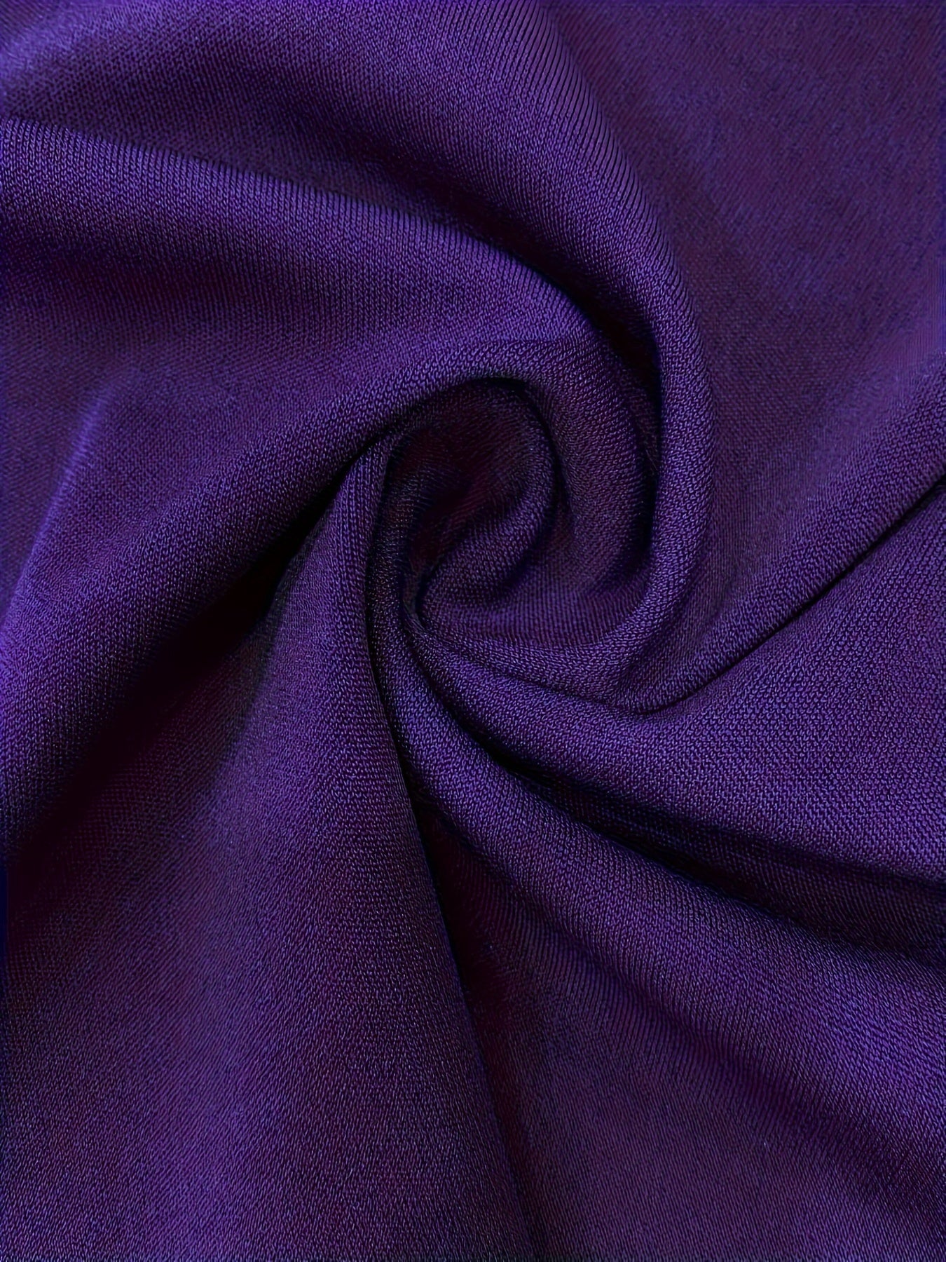 [Elegant Maxi Dress] Elegant Plus Size Solid Maxi Dress | Women's Medium Stretch Long Dress